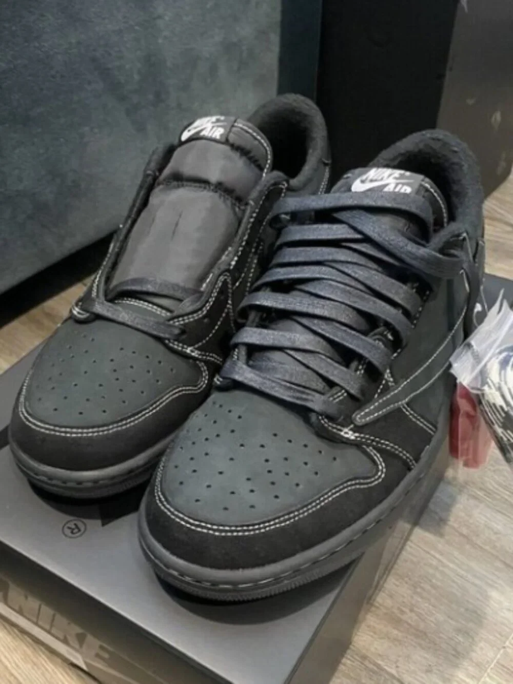Air Jordan 1 Low OG SP Black Phantom